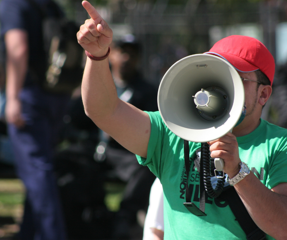 peaceful protests
